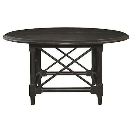 Round Kitchen Dining Table for Up to 6 Seats